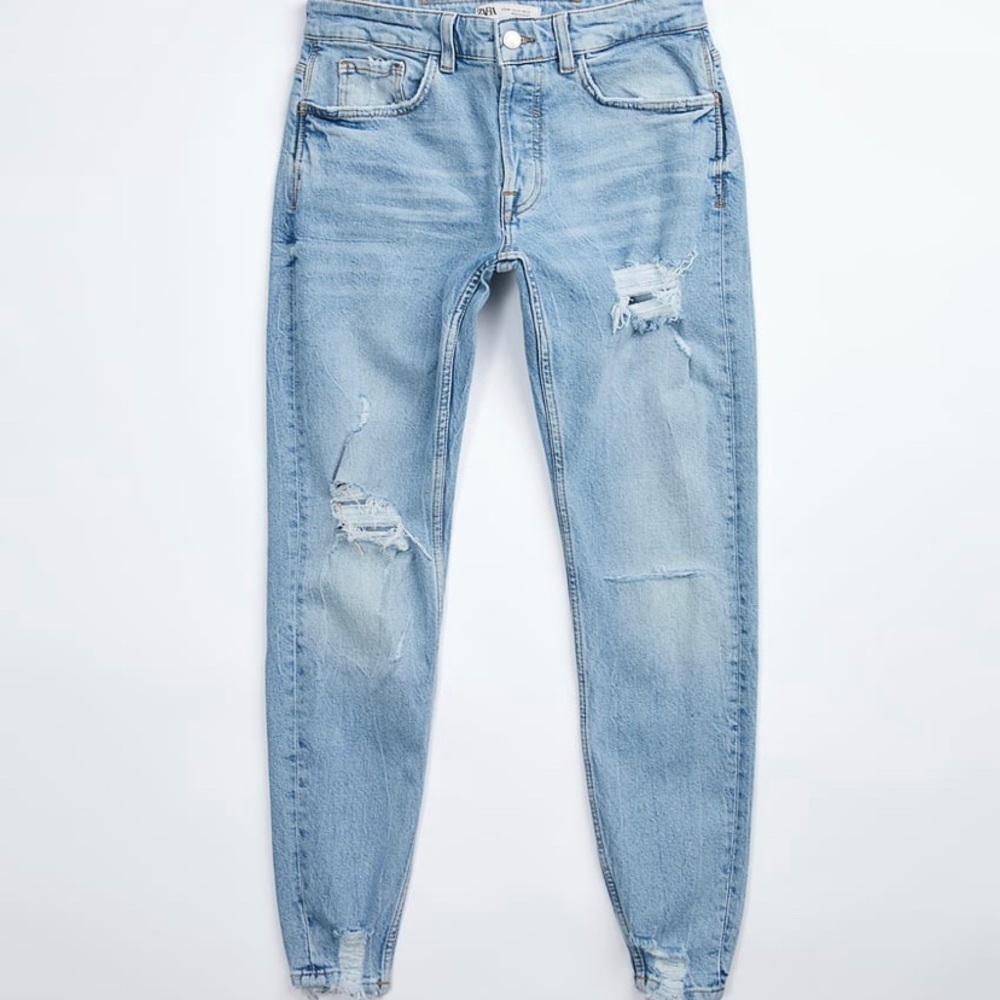 Zara Men’s Jeans - Ripped Skinny
